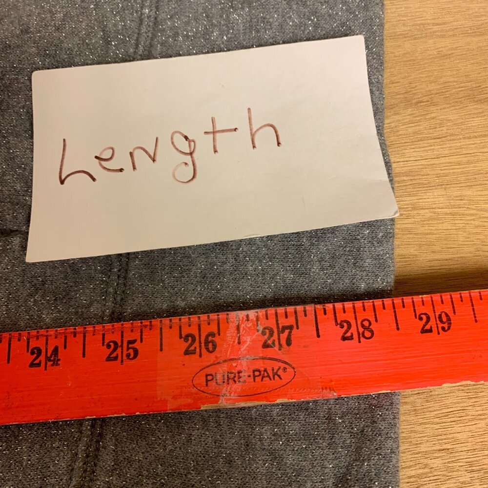 Aerie  tunic pullover grey metallic activewear loungewear activewear SZ XL - Picture 10 of 10